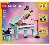 LEGO Creator 3-in-1-Set Deko-Klavier mit Katze - Retro Produktbild-Vorschau 23