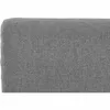 A close-up view of grey fabric texture. Produktbild-Vorschau