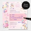 MeinBaby123® 10 Einladungskarten Kindergeburtstag inkl. Produktbild-Vorschau 4