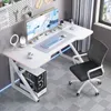 Biurko Gamingowe Stół Dla Gracza Komputerowe Białe Podgląd zdjęcia produktu 6