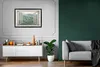 MuchoWow® Gerahmtes Poster Aussicht - Berg - Holz 90x60 cm Produktbild-Vorschau 6