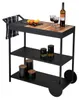 WENKO Servierwagen Miro Black Outdoor Kitchen Produktbild-Vorschau 6