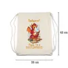 Bookworm? Please, I Am A Bookdragon Turnbeutel Gymsack  Produktbild-Vorschau 2