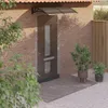vidaXL Auvent de porte Noir 150x75 cm Polycarbonate Voir les images du produit 8