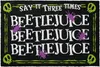 Wycieraczka Beetlejuice - Say It Three Times Podgląd zdjęcia produktu 2