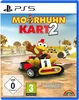 The cover art for the video game Moorhuhn Kart 2 for PS5. Produktbild-Vorschau