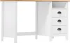 vidaXL Schreibtisch Hill mit 3 Schubladen 120x50x74 cm Produktbild-Vorschau 7
