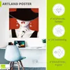 ARTland Poster Hut ab I Größe: 40x40 cm Produktbild-Vorschau 3