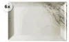 Servierplatte 30x20cm 6er Set Arezzo Produktbild-Vorschau 1