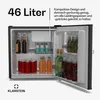 Klarstein Irene 46L Retro Mini-Kühlschrank - Leise 37 dB, Produktbild-Vorschau 2