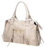 Elara Damen-Schultertasche aus echtem Wildleder Blau  Italy Produktbild-Vorschau 2
