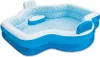 Swimmingpool Planschbecken Pool Elegant Lounge Badeinsel Produktbild-Vorschau 2