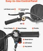 SucceBuy Scooter elettrico compatto a 4 ruote, pieghevole, Anteprima dell’immagine prodotto 6