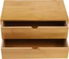 Kancelářský organizér se 2 zásuvkami 33x19x16cm Zásuvkový Náhled obrázku produktu 1