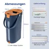COSTWAY Sistema di mop e secchi 2,4L con funzione di Anteprima dell’immagine prodotto 2