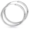 MATERIA Damen Creolen Silber 925 Schmuck - 40mm Ohrringe Produktbild-Vorschau 2