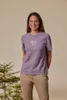 AdamekM. Organic Hemp Tee Women S lila - Farbe smoky purple Produktbild-Vorschau 3