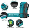 CarryQuest® - Sac à dos 70L, nylon imperméable avec housse Voir les images du produit 4