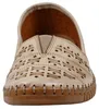 Gemini Damen Slipper Leder Mokassin mit Lochmuster und Produktbild-Vorschau 2