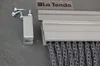 La Tenda LUCCA 4 Streifenvorhang anthrazit,Maße:90 x 210 cm Produktbild-Vorschau 4