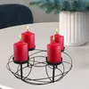 Adventskrans, rond, diameter ongeveer 37 cm, geschikt voor Productafbeelding-voorbeeld 4