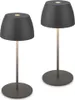 2x Mini LED Lampada da tavolo senza fili Accu Lampada IP44 Anteprima dell’immagine prodotto 1