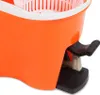 A close-up view of the side of an orange mop bucket, showing the foot pedal mechanism. Náhled obrázku produktu