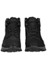 A pair of black Clarks ATL Trek Up WP men's boots are shown from the front against a white background. Produktbild-Vorschau