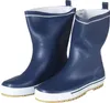 Damen-Gummistiefel Blau Flieder mit Rillenrand Produktbild-Vorschau 1