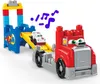 Mega Bloks Fast Tracks Rennwagen-Transporter mit Geräuschen Produktbild-Vorschau 1