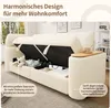 Merax Teddyplüsch Sofa 3-Sitzer modular mit Hydraulik Produktbild-Vorschau 6