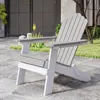 COSTWAY Adirondack stolička – záhradné kreslo, skladacie, Náhľad obrázku produktu 2