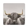 MuchoWow® Mauspad Mousepad Schottischer Highlander - Gold - Produktbild-Vorschau 1