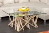 Glazen blad, 60 cm, design salontafel, modern, voor de Productafbeelding-voorbeeld 5