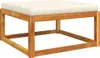 The Living Store Gartenhocker mit Kissen 65x65x29 cm Produktbild-Vorschau 7
