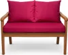 Cuscini per panchina da giardino Rosa, Seduta 110x60x7 + Anteprima dell’immagine prodotto 6
