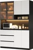 A modern kitchen cabinet with integrated appliances and storage. Podgląd zdjęcia produktu