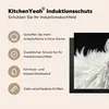 KitchenYeah© Herdabdeckplatte Huhn - Vogel - Schwarz , Produktbild-Vorschau 6