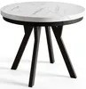 Table à manger ronde EVO, table à rallonges, diamètre : 90 Voir les images du produit 1