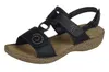 Rieker 65863 Schuhe Damen Sandalen Sandaletten, Größe:38 Produktbild-Vorschau 3