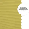 Plissee Estika ohne Bohren – 50 cm x 230 cm – Gelb – Produktbild-Vorschau 3