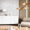 NEWROOM Tapete Grau Vliestapete Marmor -  Modern Weiß     Produktbild-Vorschau 4