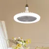 Wentylator sufitowy z oświetleniem pilot E27, 30W lampa z Podgląd zdjęcia produktu 8