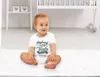 Kurzarm Baby Body Finger weg! Ich habe eine verrückte Tante Produktbild-Vorschau 2