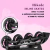 Hikole Inline Skates Kinder, Verstellbare Inliner, ABEC-7 Produktbild-Vorschau 6