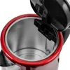 Edelstahl Wasserkocher 1,7 L 2200 W Rot FR010 | BERGMANN Produktbild-Vorschau 5