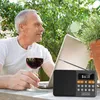 Mini FM rádio - Bluetooth - prenosné, napájané batériou - Náhľad obrázku produktu 5