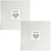 2x Set Hama Jumbo Foto-Album Foto-Buch 100x Seiten 10x15 Produktbild-Vorschau 2