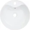 vidaXL Lavabo avec trop-plein 36 x 13 cm Céramique blanche Voir les images du produit 3