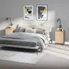 vidaXL Nočné stolíky 2 ks Sonoma dub 40x35x70 cm odvodený Náhľad obrázku produktu 1